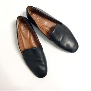 Franco Sarto Leather Smoking Loafers